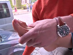 slender blonde candy alexa first time fucking in public