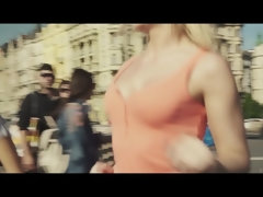 ブロンド, 茶髪の, 指いじり, フランス人, ジーンズ, キス, フェラする, 三人