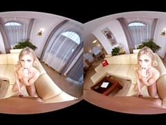 VRHUSH Hot blonde Lindsey Cruz begging to be fucked in POV Virtual Reality