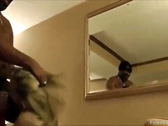 Amateur, Belle grosse femme bgf, Noire, Éjaculation interne, Cocu, Hard, Hôtel, Interracial