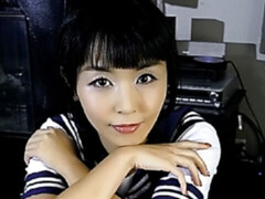 Asiatisch, Blasen, Braunhaarige, Interrassisch, Zierlich, Dürr, Jungendliche (18+), Titten