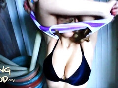 Culo grande, Tetas grandes, Mamada, Tetona, Corridas, Estilo perrito, Interracial, Tetas naturales