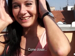 デカチン, フェラチオ, ハードコア, 淫乱熟女, 自然山雀, 公共, オマンコ, オッパイの