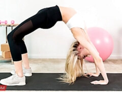 Miniature cute doll Chanel Shortcake gets fucked in the cowgirl pose