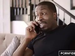 PORNFIDELITY Crazy Quin Wilde Stalks Big Black Dick