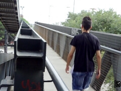 Amateur, Verga grande, Loco, Polla, Tetas naturales, Al aire libre, Calcetines, Tetas