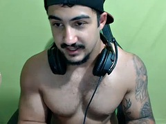 Grosser schwanz, Schwul, Masturbation, Solo