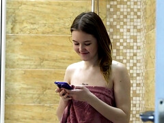 18, 美女, キス, 下着, オーガズム, 馬乗り, 剃毛, ティーン