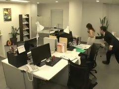 Aziatisch, Pijpbeurt, Sperma, Seksspeelgoed, Groep, Hd, Kantoor, Speelgoed