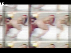 Grote mammen, Pijpbeurt, Bruinharig, Oudere vrouw, Sperma in gezicht