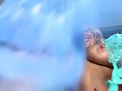 Leie, Grosser schwanz, Grosse titten, Blasen, Handjob, Pov, Flotter dreier, Titten