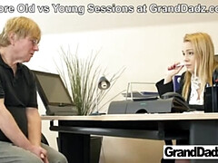 Grosser schwanz, Schwarz, Blasen, Grossvater, Hd, Büro, Pornostars, Eng