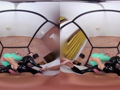 Cul, Gros cul, Gros seins, Plantureuse, Fétiche, Latex, Masturbation, Plan cul à trois