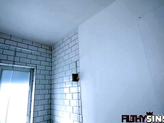 Petite Freya takes Jovan's long big black cock