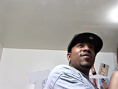 Gorda, Tetas grandes, Negro, Corridas, Ébano, Atragantadas, Sexo duro, Interracial