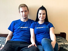 ベッドルーム, デカ尻, デカチン, デカパイ, フェラチオ, バック, ガリガリ, ティーン