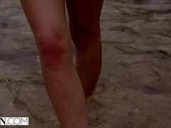 フェラチオ, カップル, なめる, 淫乱熟女, アウトドア, オマンコ, 馬乗り, オッパイの