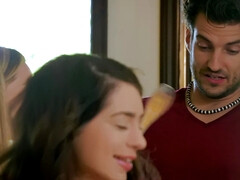 Joseline Kelly's Kitchen Threesome Ignites Wild Messy Lust