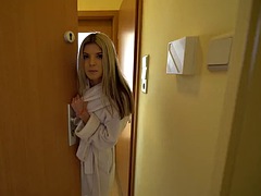 Grosser schwanz, Blondine, Blasen, Hardcore, Party, Pov