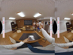 Amerikanisch, Grosser schwanz, Blasen, Braunhaarige, Hochschule, Lecken, Zierlich, Realität