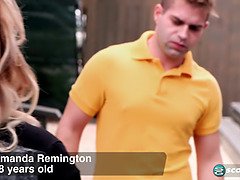 Amanda Remington's Big Tits and Ass Get a Workout in Brickhouse Rental Agent