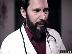 PURE TABOO Fertility Doctor Creampies Desperate Woman In Front Of Husband