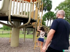 18 años, Mamada, Sexo duro, Al aire libre, Pene, Coño, Realidad, Afeitado