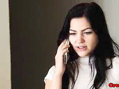 Sadomasoquismo, Amarrada, Dominación, Adolescente, Trio, Voyeur