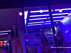 Walking thru Busan redlight district (Eng subs)