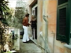 70s guy takes hot blonde out on yacht and enjoys blowjob and hardcore fuck