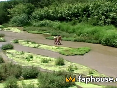 Dual invasion with a cougar - XXX porn at its finest