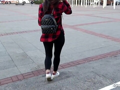 Enthousiasteling, Universiteit, Sperma shot, Duits, Italiaans, Natuurlijke tieten, Openbaar, Tiener