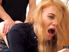Blond, Pijpbeurt, Hd, Gezichtspunt, Kut duiken, Kousen, Tatoeage, Vrouw