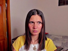 Chica, Morena, Linda, Fetiche, Solo, Adolescente, Tetas, Juguetes