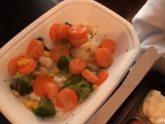 Leie, Schwarz, Absätze, Japanische massage, Lingerie, Flotter dreier, Uniform, Unter dem rock