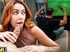 Engañando, Cornudo, Linda, Novia, Sexo duro, Hd, Pov, Pelirrojo