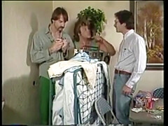 Lesbos are spied on and then sucked through the crack of glory