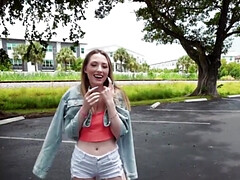 Blondine, Blasen, Hardcore, Hd, Zierlich, Pov, Öffentlich, Rasiert