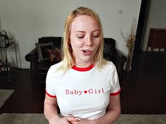 Grosse bite, Sucer une bite, Suçant, Surprise, Adolescente