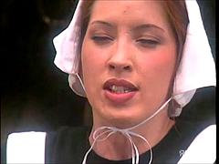 Anal, Nana, Gros seins, Blonde, Sucer une bite, Brunette brune, Léchez, Nénés