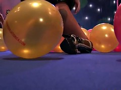 Grosse titten, Blondine, Milf, Öffentlich, Stiefmutter