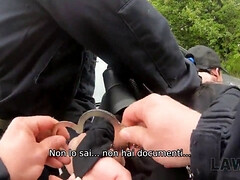 Pijpbeurt, Bruinharig, Tsjechisch, Europees, Hd, Gevangenis, Ruw, Tiener