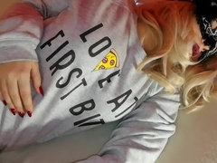 Leie, Blondine, Blasen, Handjob, Hd, Russisch, Strümpfe, Jungendliche (18+)