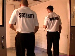 アナル, ブロンド, フェラチオ, イく瞬間, ダブル開発, 手コキする, 淫乱熟女, 三人