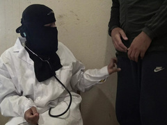 Leie, Arabisch, Grosser schwanz, Schwanz, Arzt, Fetisch, Handjob, Krankenschwester