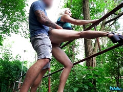 Rubia, Mamada, Corridas, Checa, Polla, Madres para coger, Mamá, Al aire libre