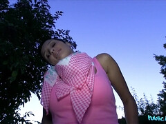 素人, 美女, 浮気者, バック, ヨーロピアン, お金, アウトドア, ハメ撮り