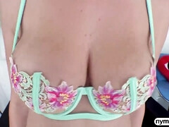 Tetas grandes, Rubia, Mamada, Tetona, Polla, Lencería, Madres para coger, Medias largas