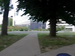 Grote kont, Pijpbeurt, Bruinharig, Diep in de keel, Interraciaal, Kantoor, Buiten, Trio