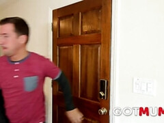 デカチン, デカパイ, Hd, 淫乱熟女, 母, 赤毛, ラフ, 息子